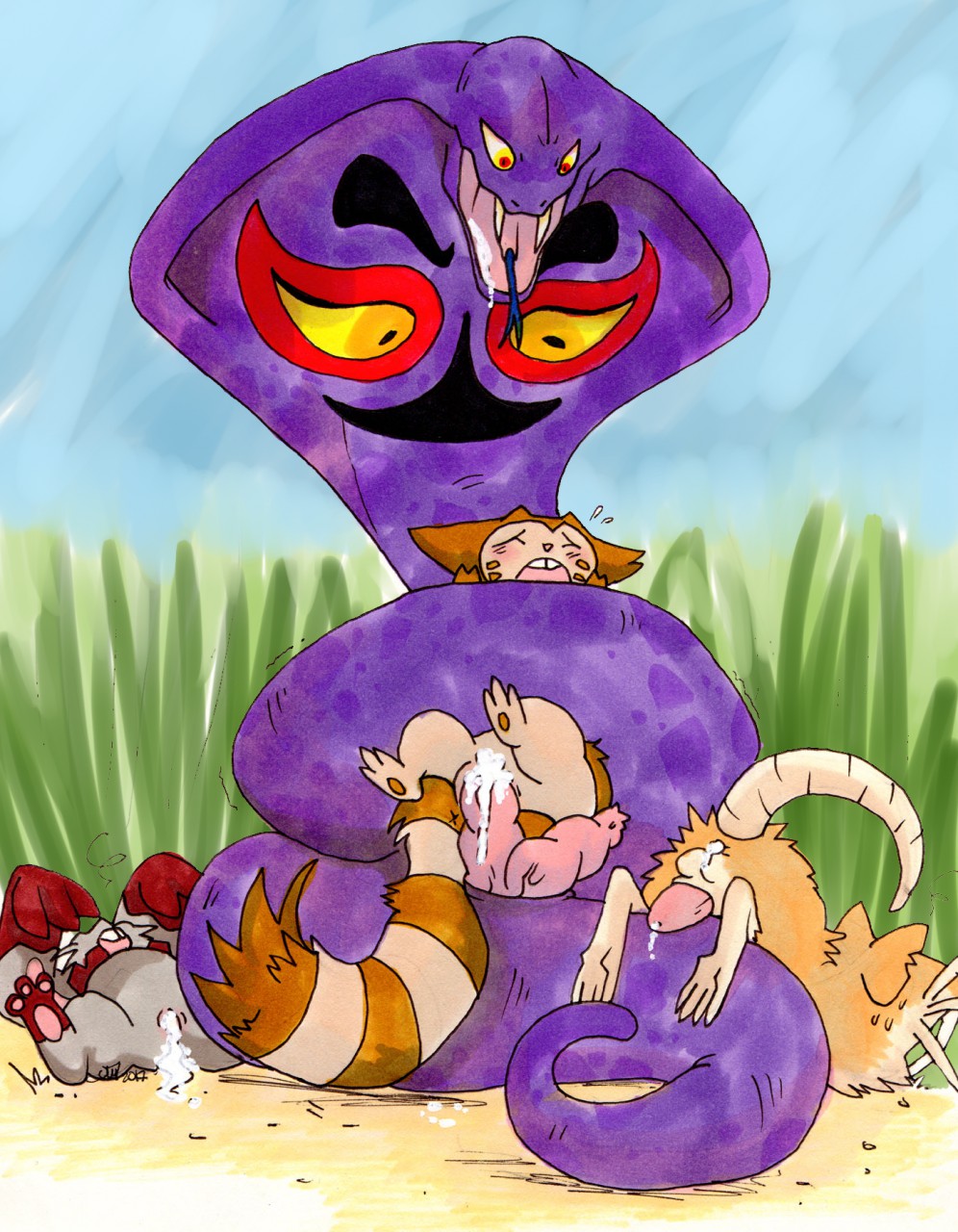 Post 1424946 Arbok Bunnelby Furret Nelsonnoir Porkyman Raticate 4964