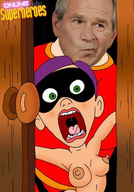 George_W._Bush The_Incredibles Violet_Parr aquapopper crossover