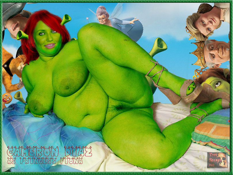 Post 1245755 Cameron Diaz Cosplay Fairy Godmother Shrek Fakes Gingerbread Man King Harold