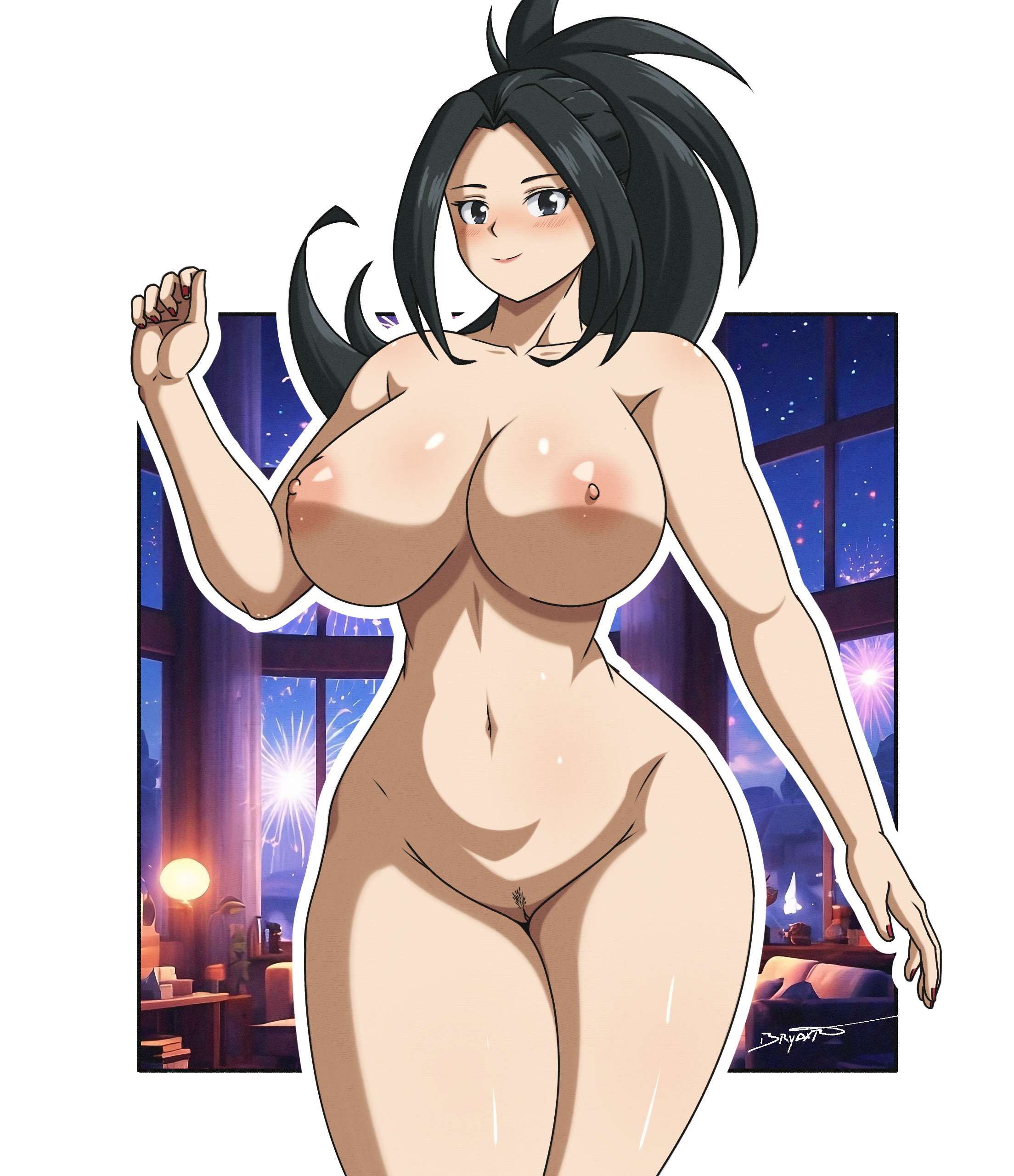 Bryaxrt Momo_Yaoyorozu My_Hero_Academia