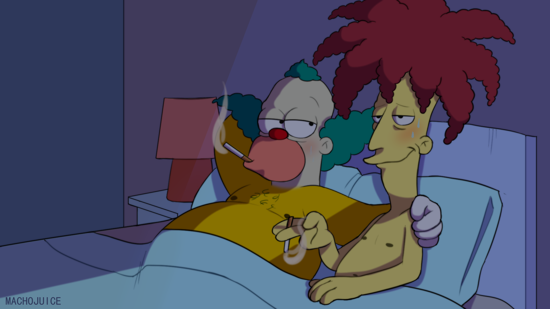 Post 5665959 Krustytheclown Machojuice Sideshowbob Thesimpsons