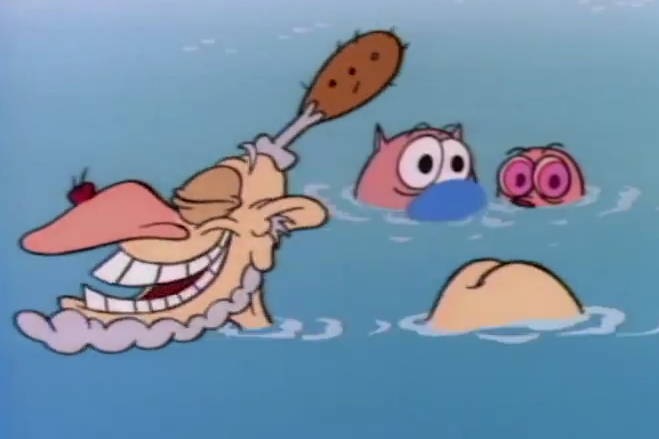 Post 4140543 Oldmanhunger Renandstimpy Renhoek Stimpy 8305