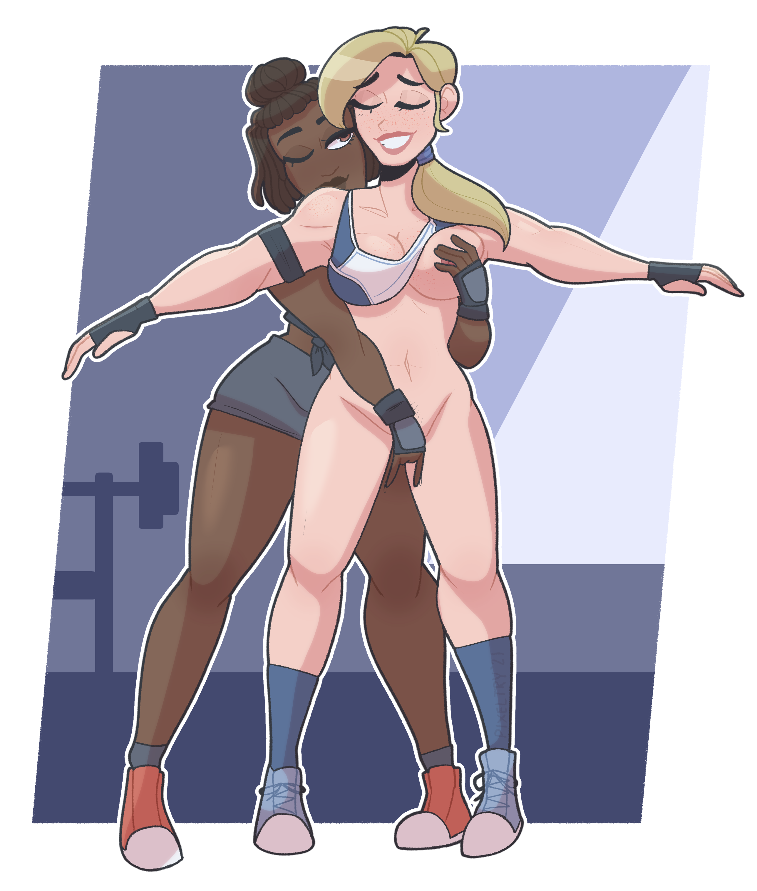 Cassie_Cage Jacqui_Briggs Melat0nin Mortal_Kombat Pixelthotty