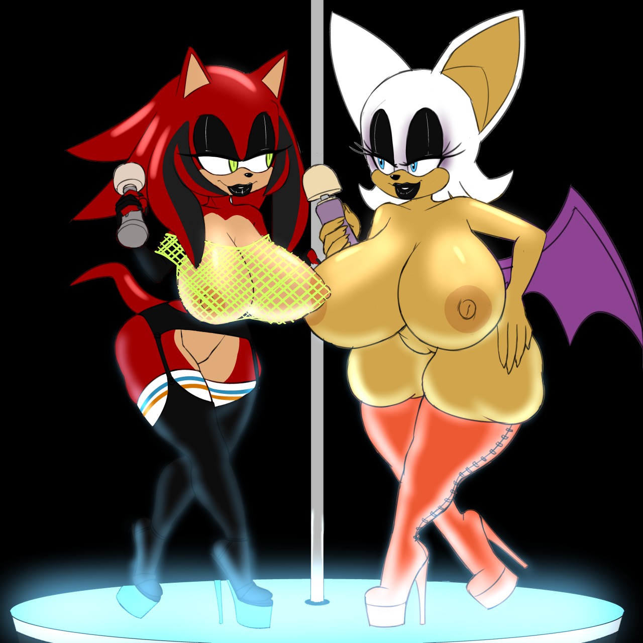 Rouge_the_Bat Sonic_the_Hedgehog_(series) ravnic