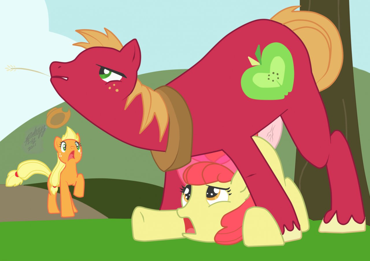 Post 611439: Apple_Bloom Applejack Big_Macintosh Cutie_Mark_Crusaders  Friendship_is_Magic My_Little_Pony pdxyz