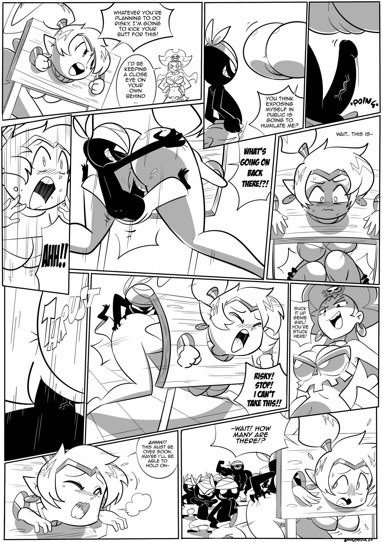 Post 3496324 Comic Dangerking11 Riskyboots Shantae Shantaeseries Tinkerbat 