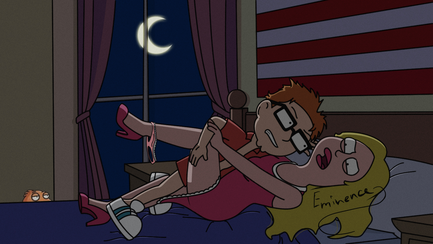 American dad steve and francine porn