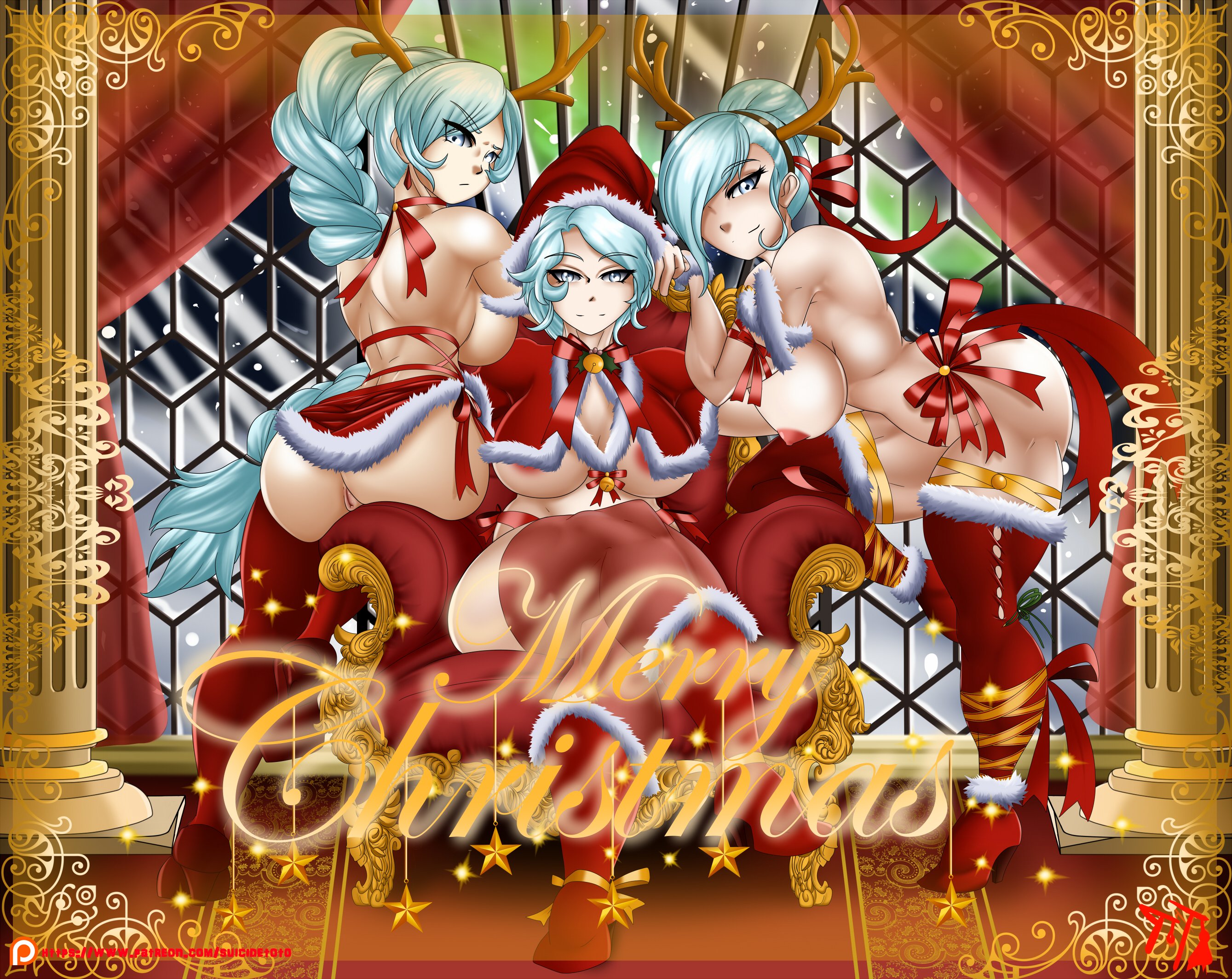 Post 4094209 Christmas Rwby Suicidetoto Weissschnee Willowschnee Winterschnee 8101