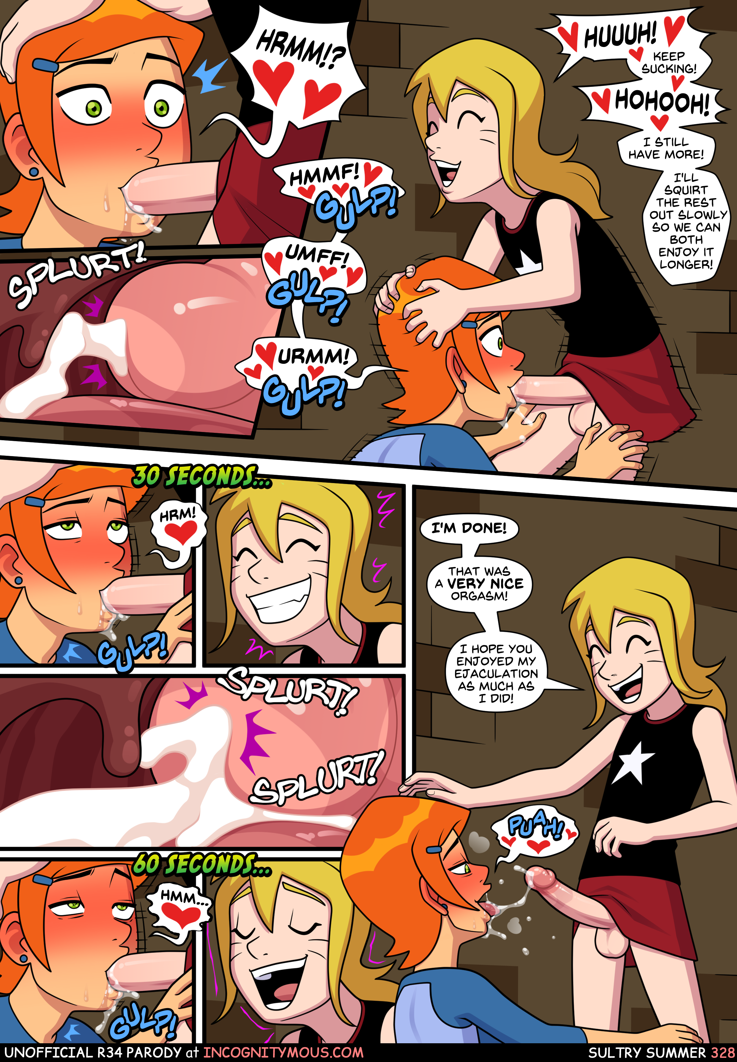 Ben_10 Gwen_Tennyson Incognitymous Lucy_Mann comic