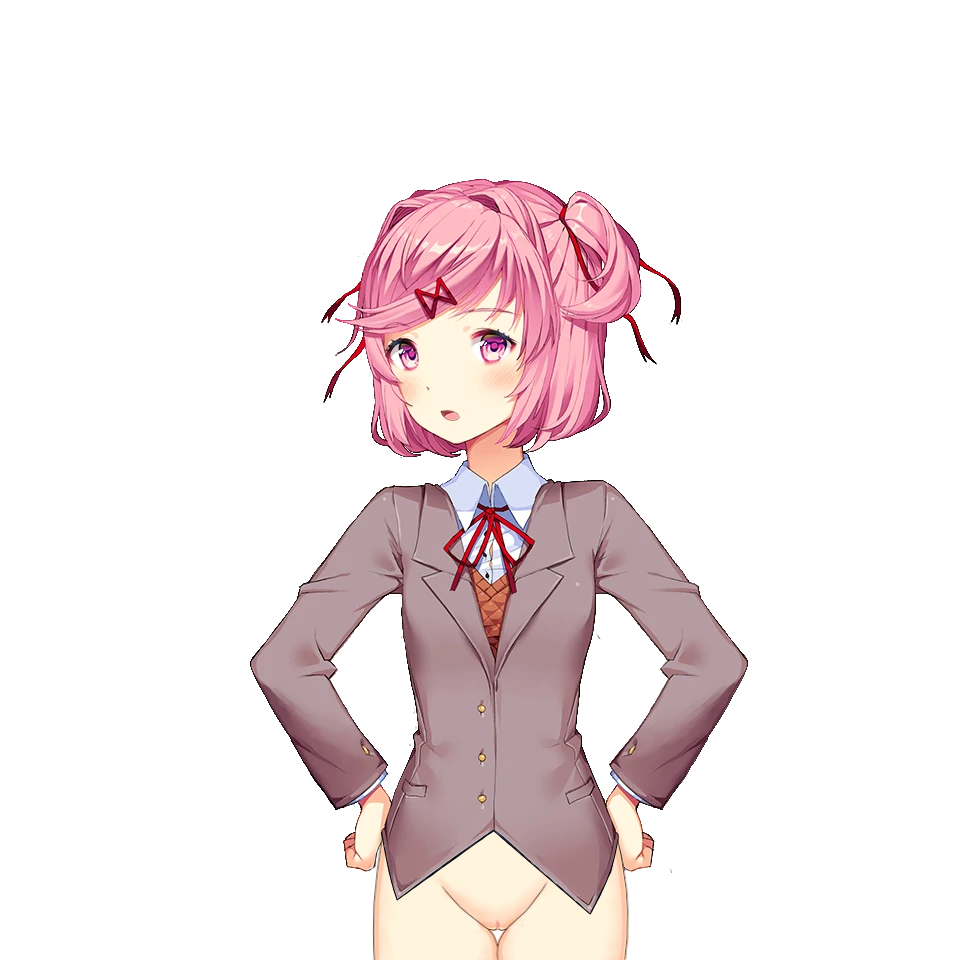 Post 4874417 Dmx18 Doki Doki Literature Club Edit Natsuki