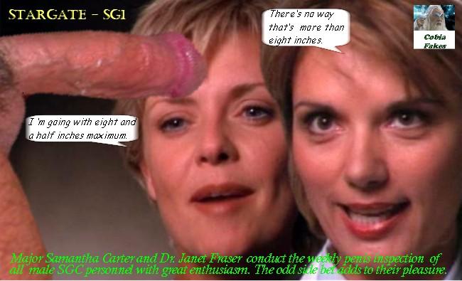 Post 1816714 Amanda Tapping Cobia Fakes Janet Fraiser Samantha Carter Stargate Stargate Sg 1