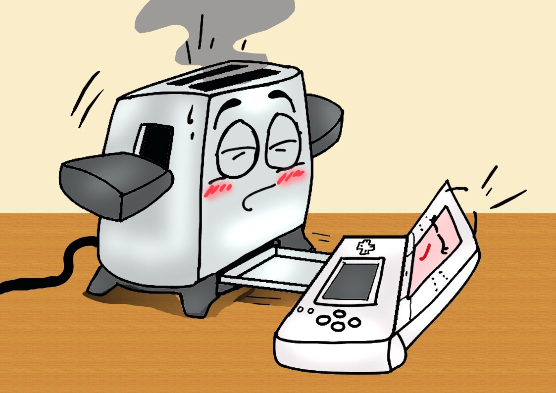 Post 308581: Blackrose Brave_Little_Toaster Nintendo_DS Toaster