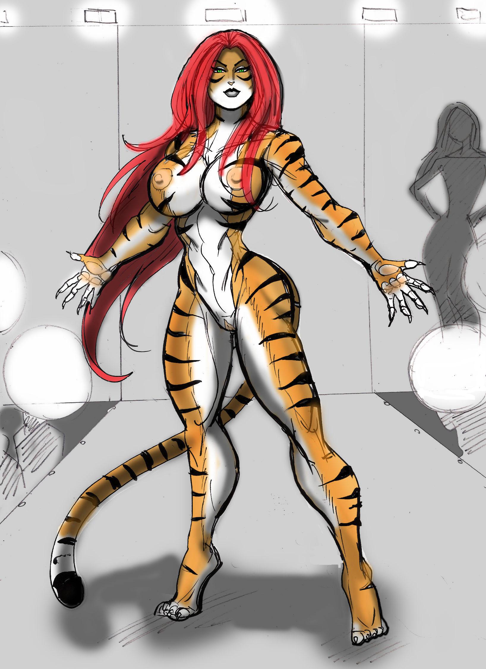 Marvel Tigra johnnyharadrim