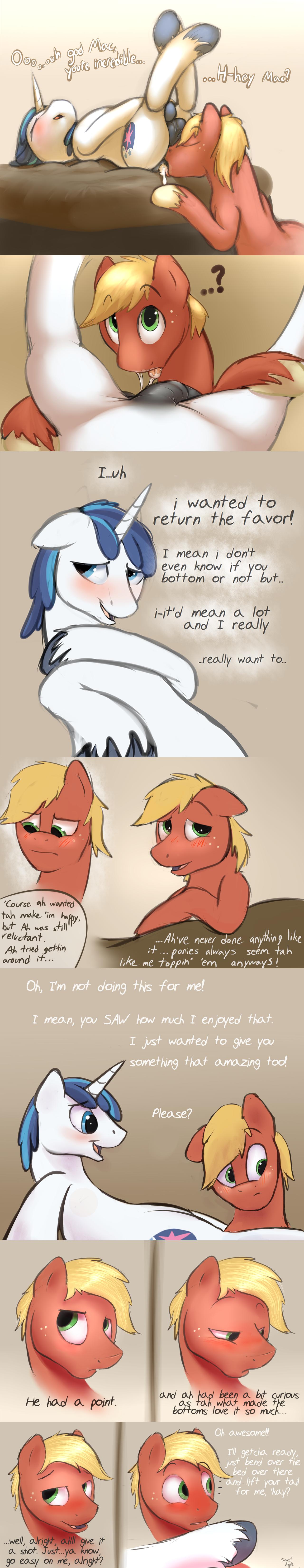 Post 913319: Big_Macintosh Braeburned comic Friendship_is_Magic  My_Little_Pony Shining_Armor