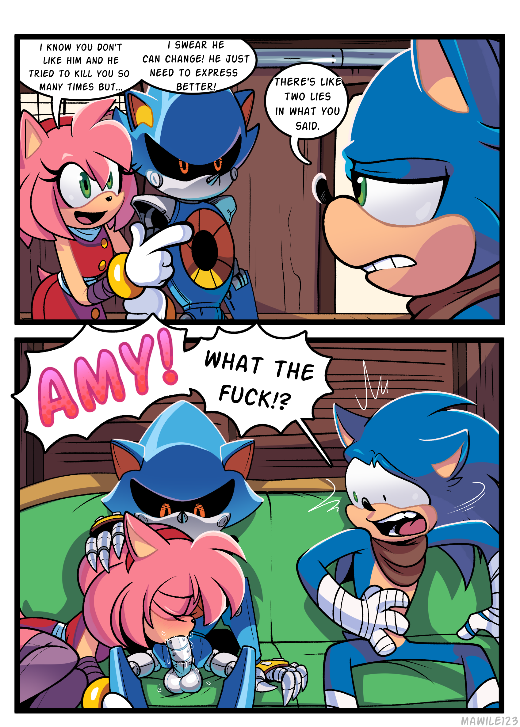 Amy_Rose Mawile123 Metal_Sonic Sonic_the_Hedgehog Sonic_the_Hedgehog_(series) comic