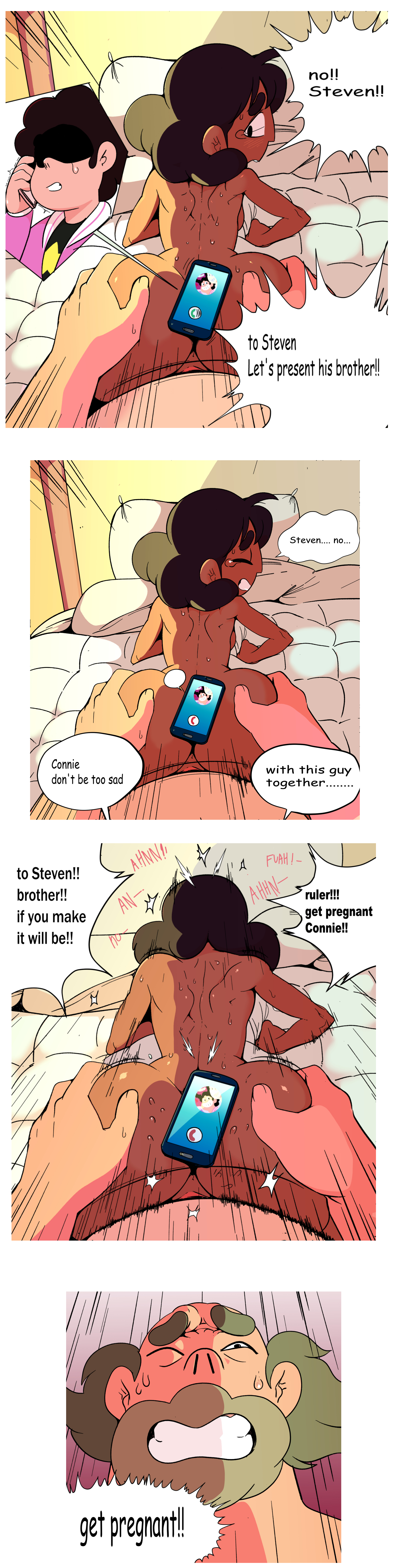 Post 4702891: comic Connie_Maheswaran Greg_Universe Steven_Quartz_Universe  Steven_Universe Yellow_Elephant