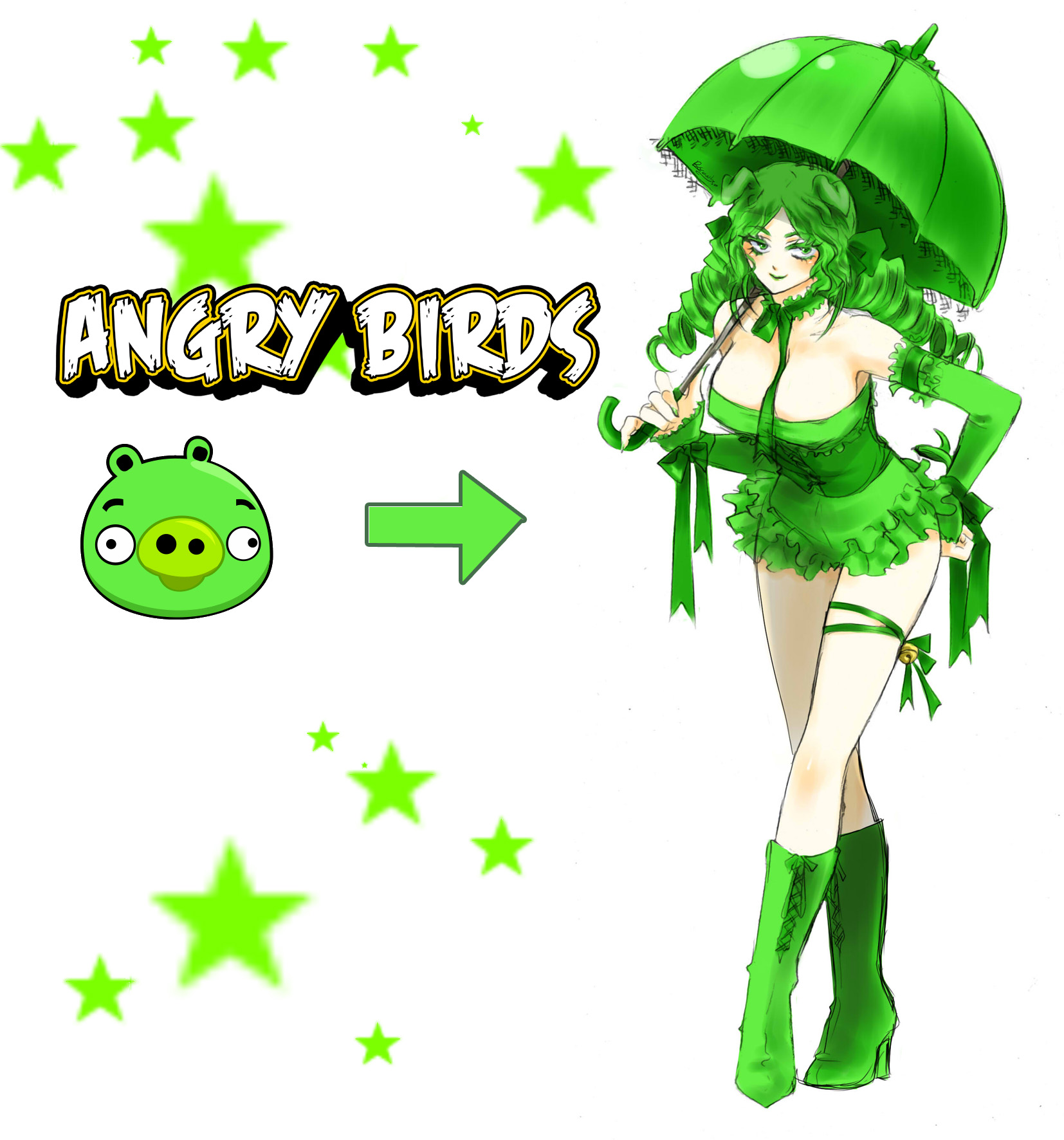 Angry Birds Nerd Porn - Post 1088807: Angry_Birds Bad_Piggies Rule_63