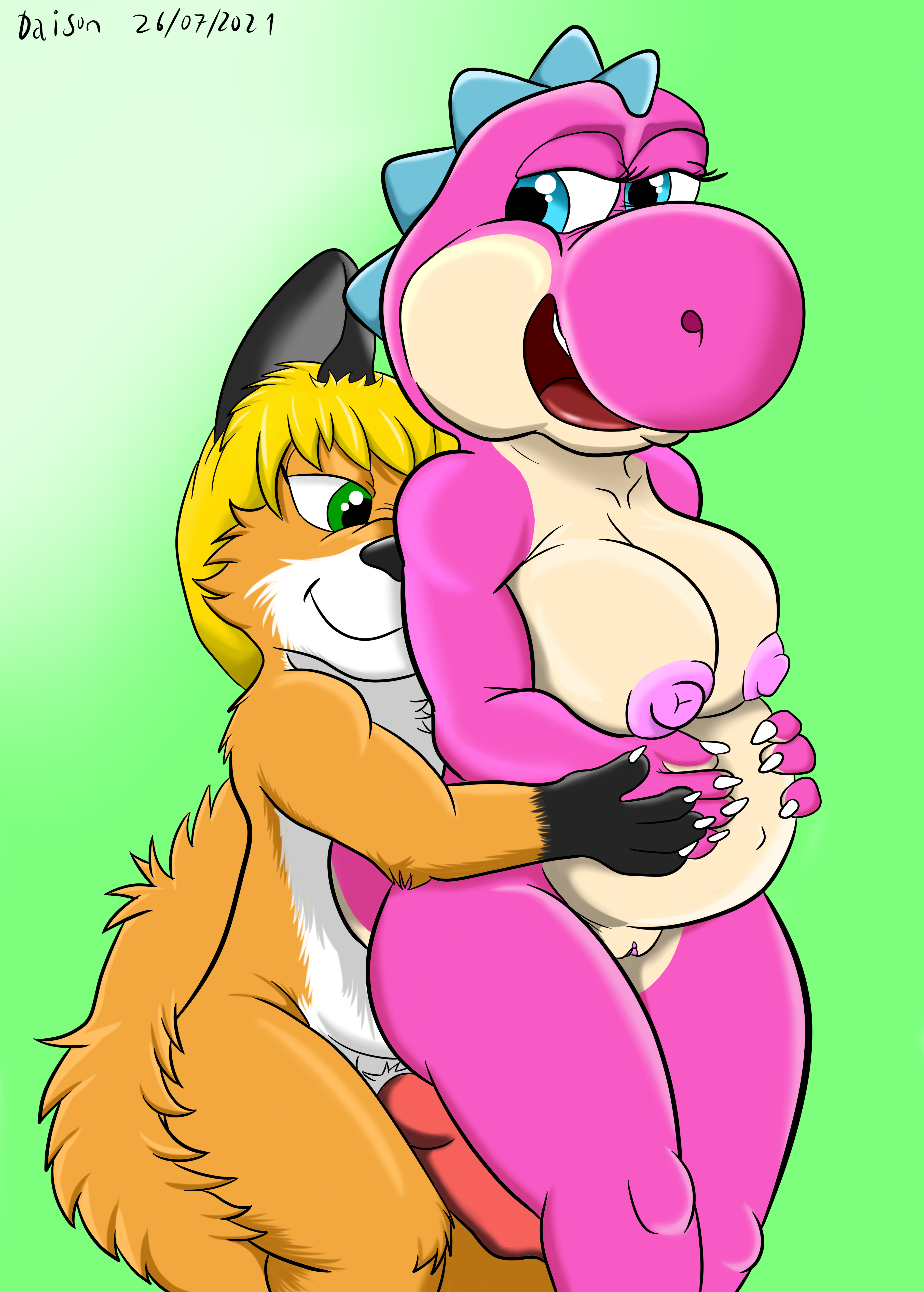 DaisonTheFox Super_Mario_Bros. Yoshi