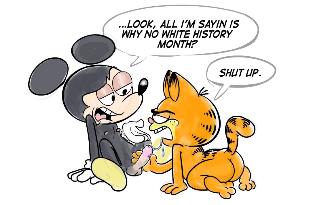 1080px x 714px - Post 3403823: crossover Garfield Garfield_(character) HotDiggedyDemon  Mickey_Mouse