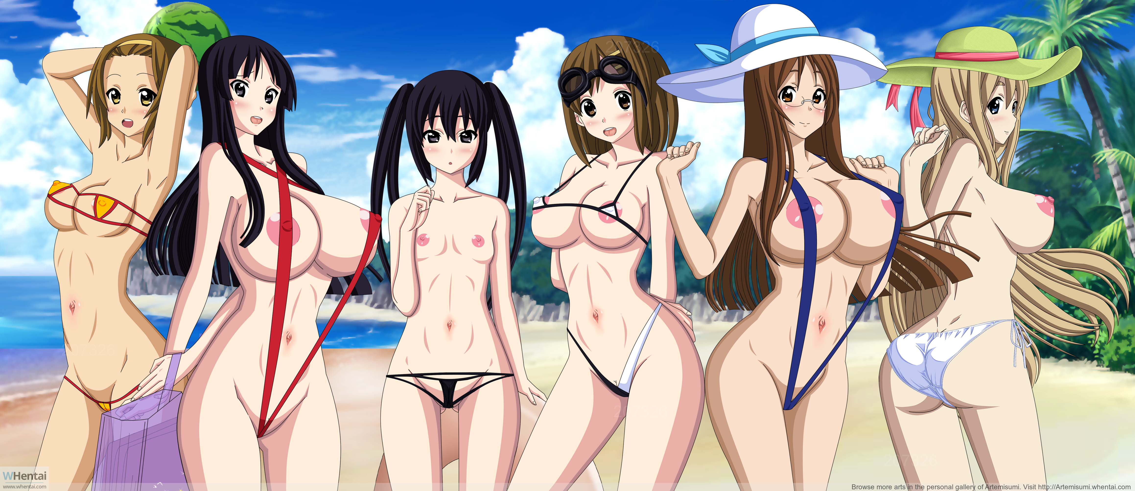 Artemisumi Azusa_Nakano K-On! Mio_Akiyama Ritsu_Tainaka Sawako_Yamanaka Tsumugi_Kotobuki Yui_Hirasawa