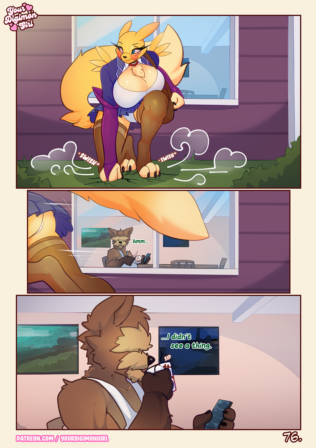 Digimon Renamon YourDigimonGirl comic