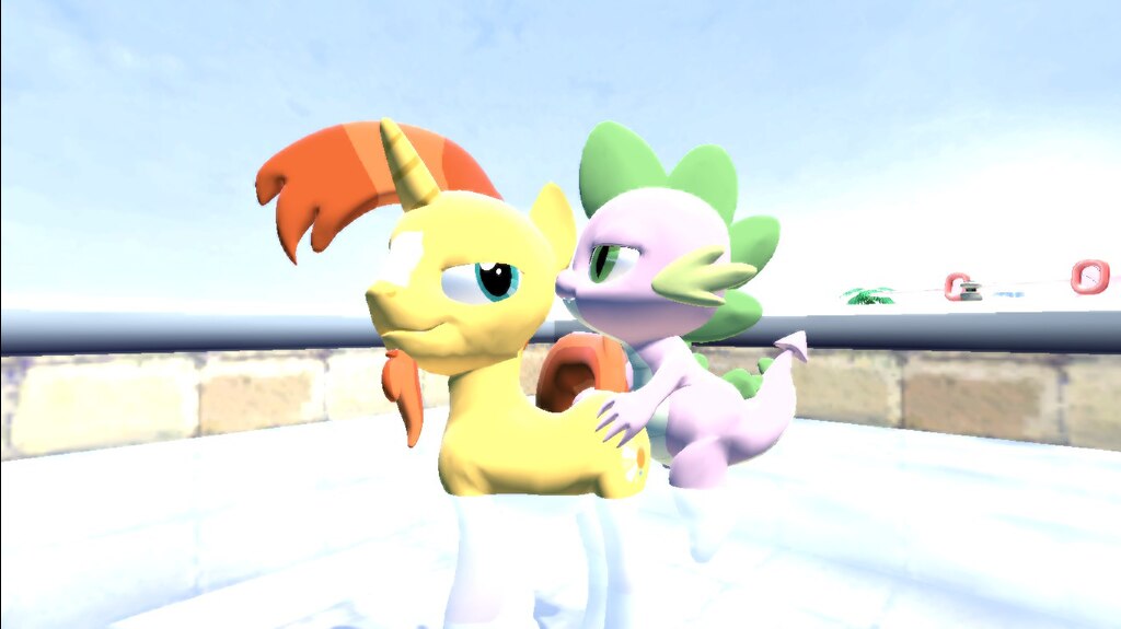 Friendship_is_Magic My_Little_Pony Spike Sunburst gmod undeadponysoldier