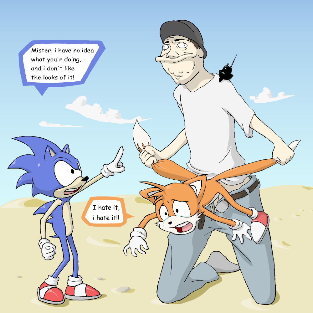 Post 426708: Sonic_the_Hedgehog Sonic_the_Hedgehog_(series) syrsa Tails