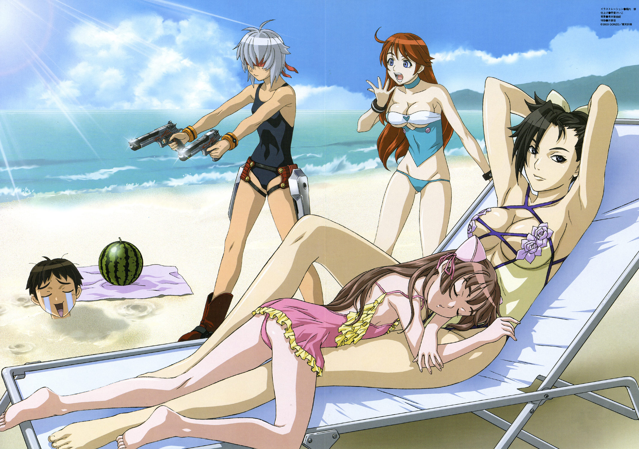 Post 278901: Amy Burst_Angel Jo_Carpender Kyouhei_Tachibana Megumi_Mitarai  Sei_Laoban