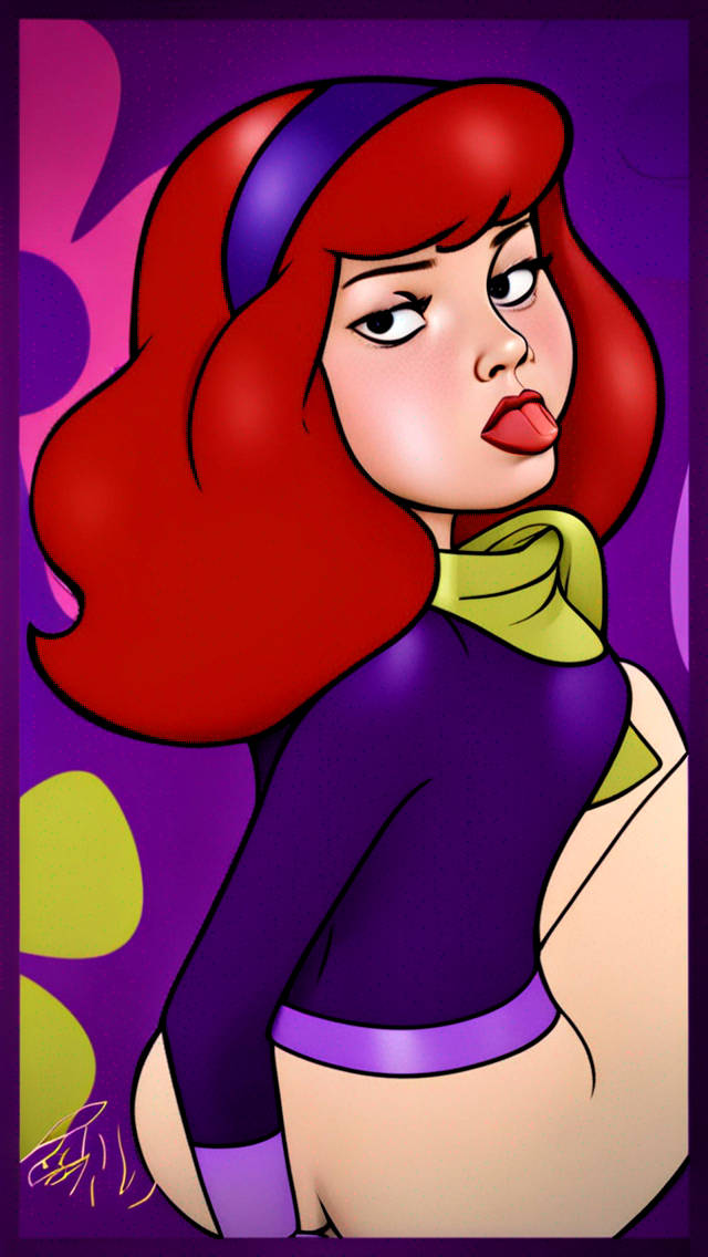 AI-generated Daphne_Blake LesPoll59 Scooby-Doo_(series)