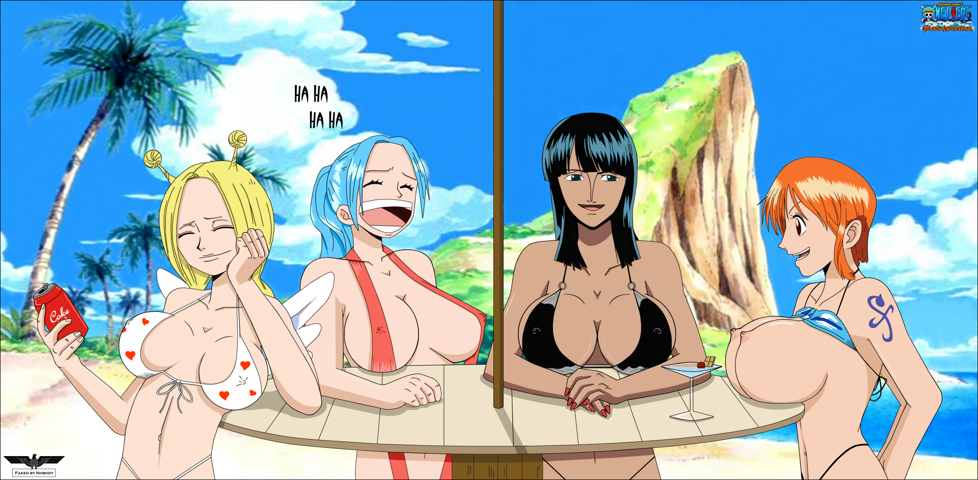 Post 612005: Conis Nami Nefertari_Vivi Nico_Robin One_Piece