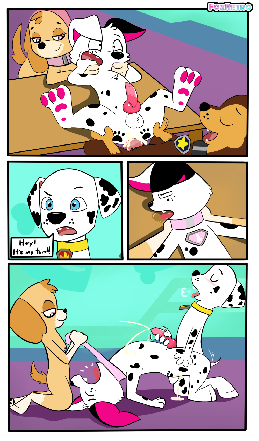 Paw patrol porn comic