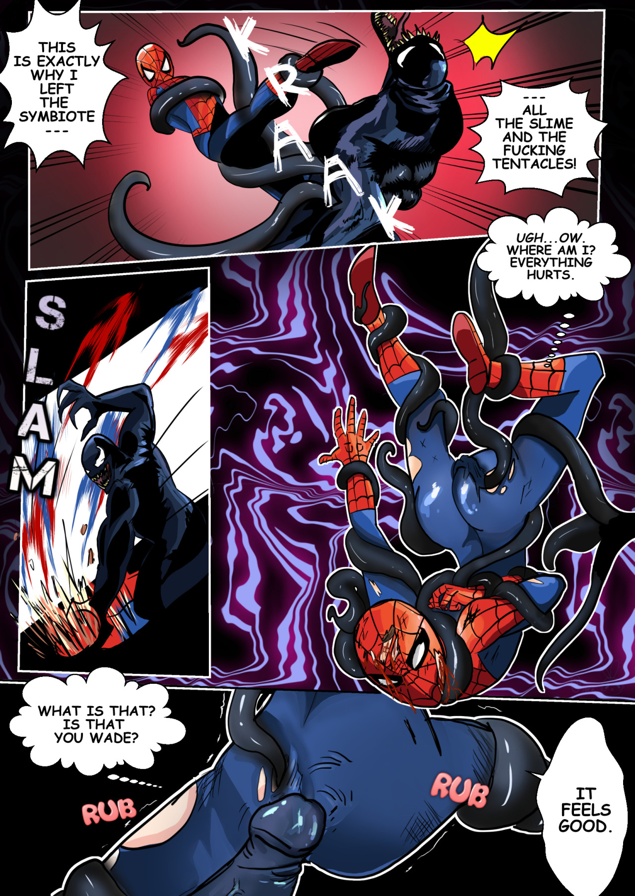 Agent Venom Porn - Post 2238406: Agent-Venom Flash_Thompson Marvel Peter_Parker Spider-Man  Spider-Man_(series) Venom