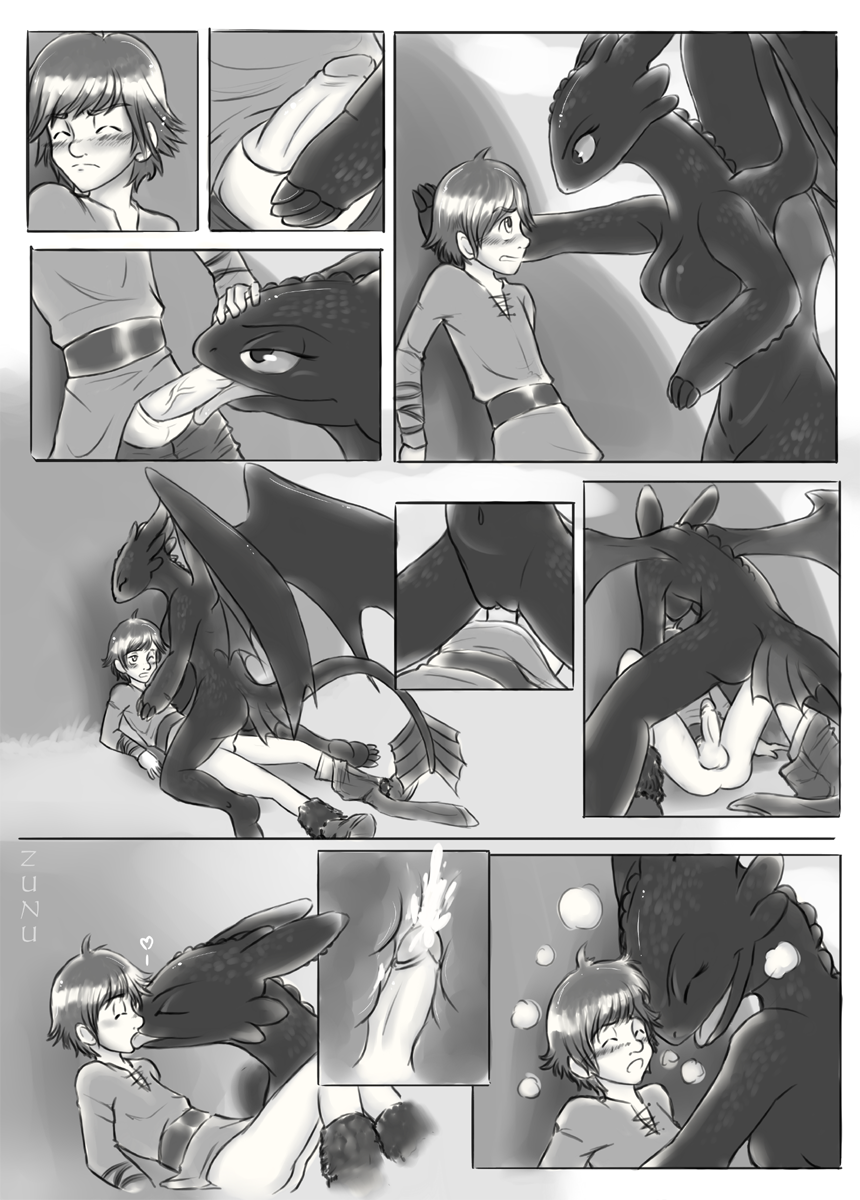 How to train your dragon nude comic