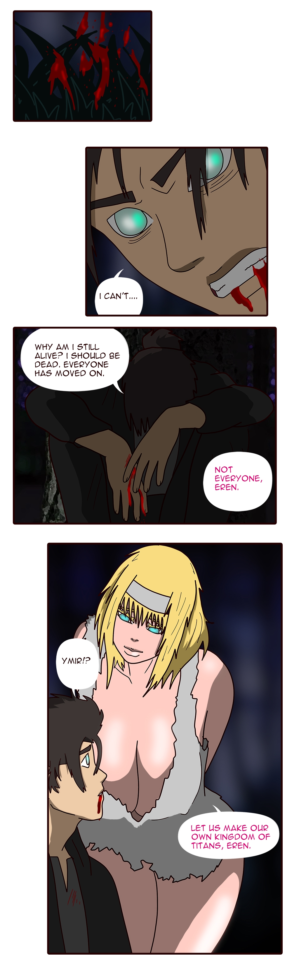 Post 4311161: Attack_on_Titan comic Eren_Jaeger Kenshima Ymir_Fritz