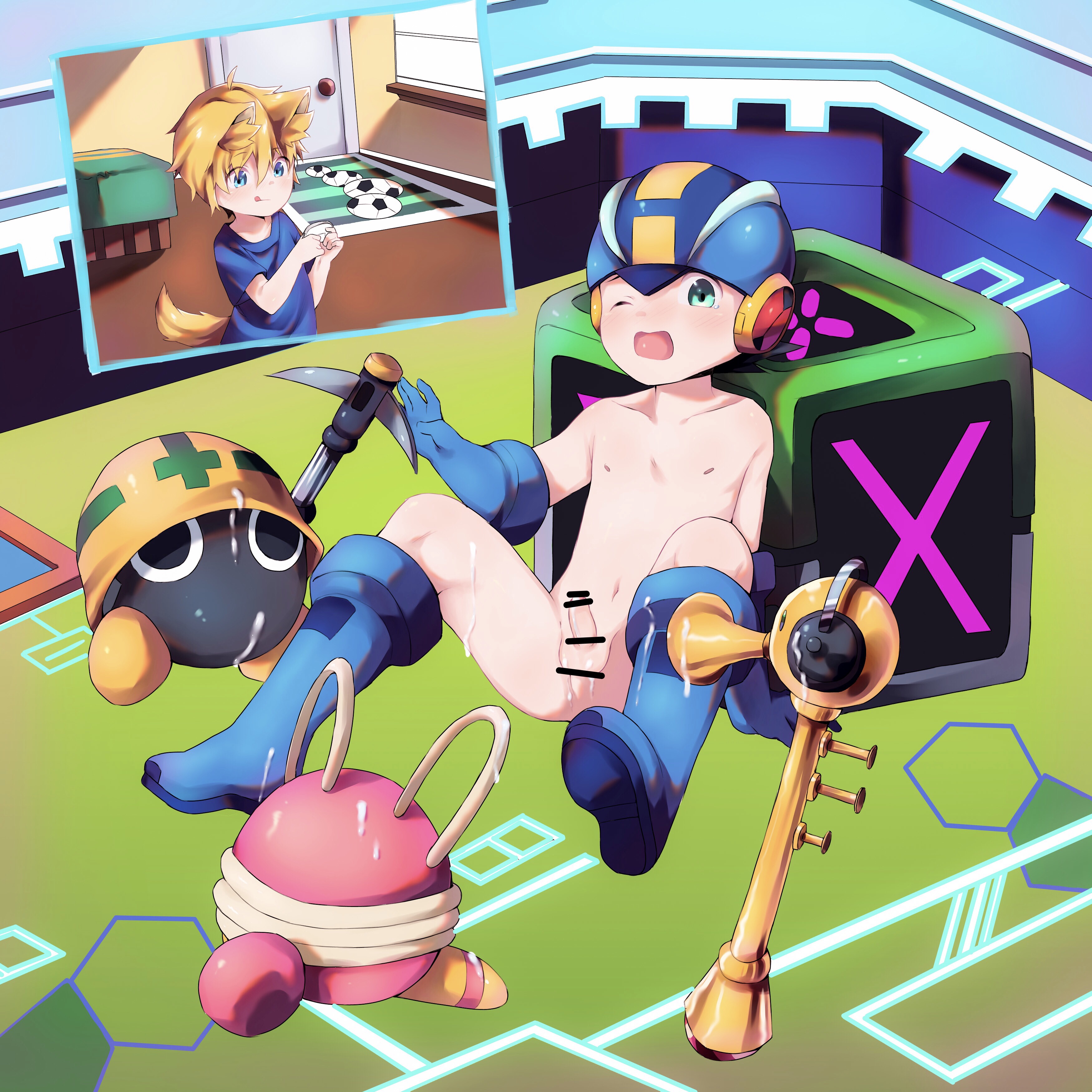 Bunny Mega_Man Mega_Man_(series) Mega_Man_Battle_Network Megaman.EXE Met Trumpy