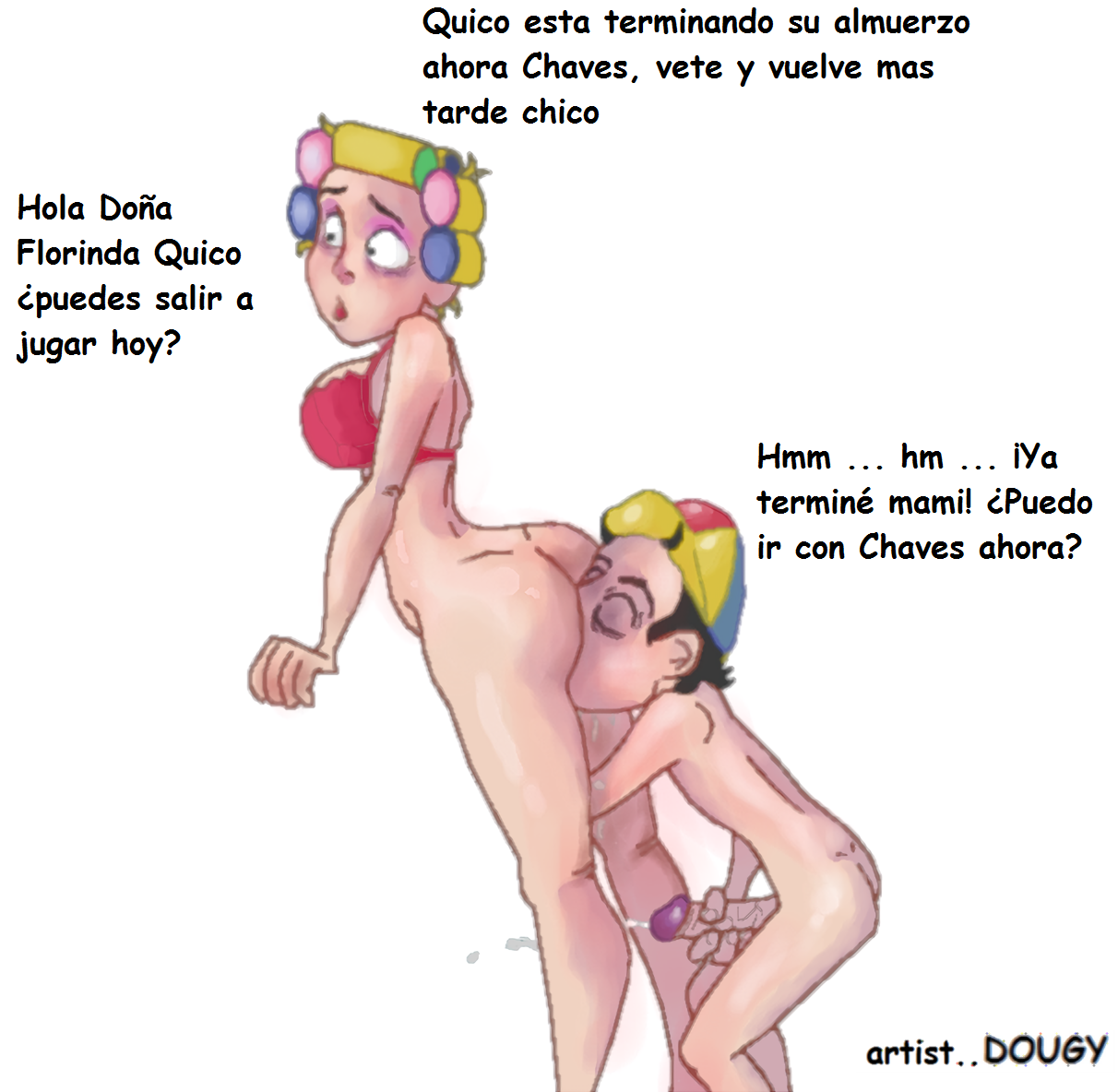 Doña florinda desnuda