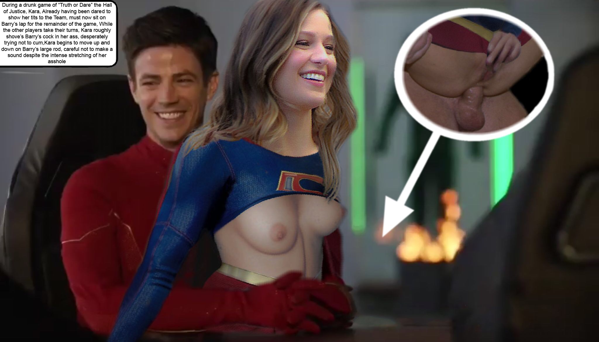 Post 3651382 Barryallen Dc Fakes Grantgustin Karadanvers Karazor El Melissabenoist 