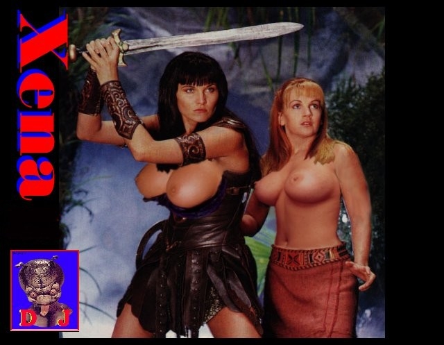 Post 1569522 Dj Artist Fakes Gabrielle Lucy Lawless Renee O Connor Xena Xena Warrior Princess