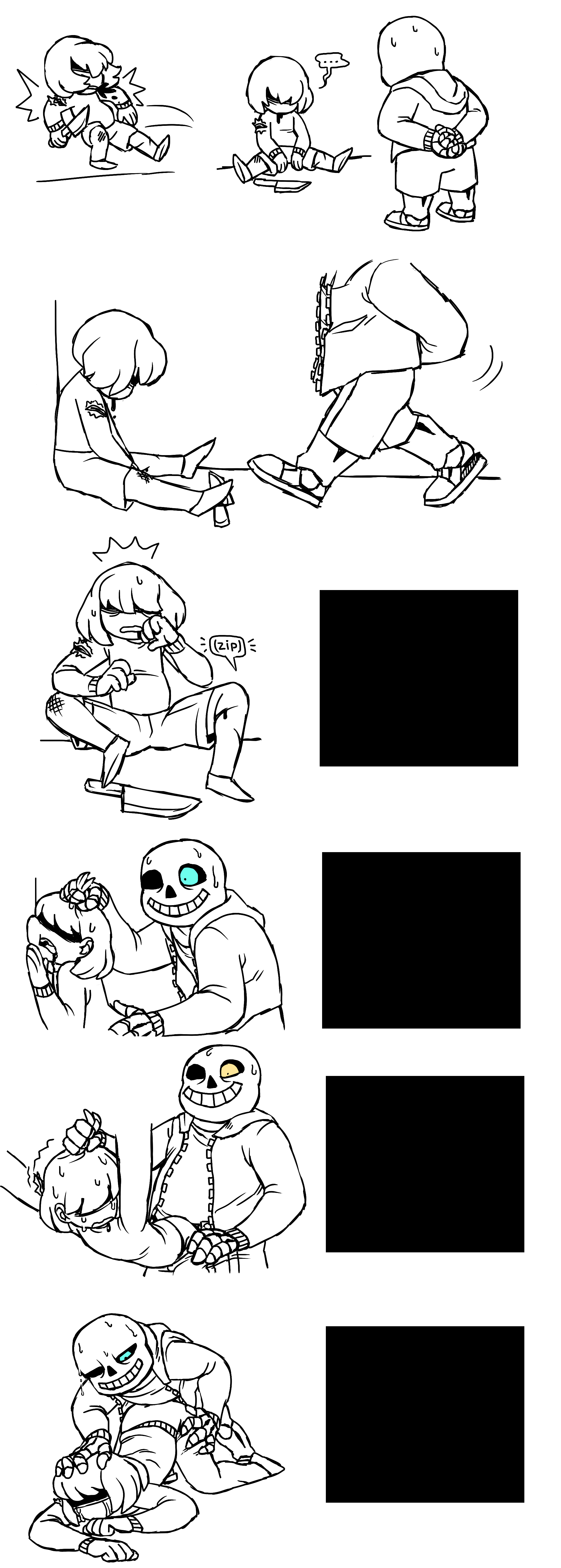 Post 1689916: Frisk Sans Undertale