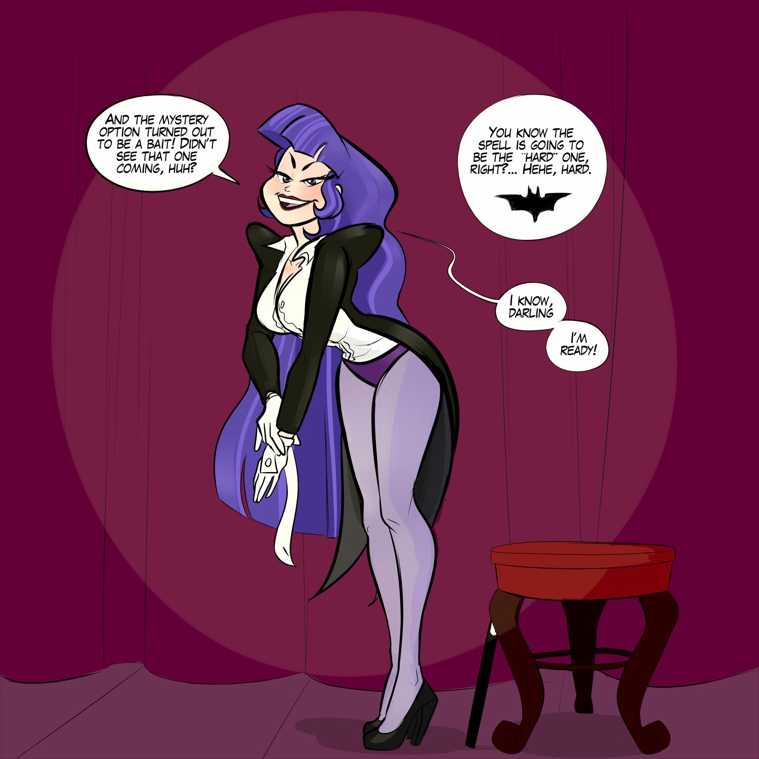 DC DC_Super_Hero_Girls DamnVlado Vlado Zatanna Zee_Zatara comic