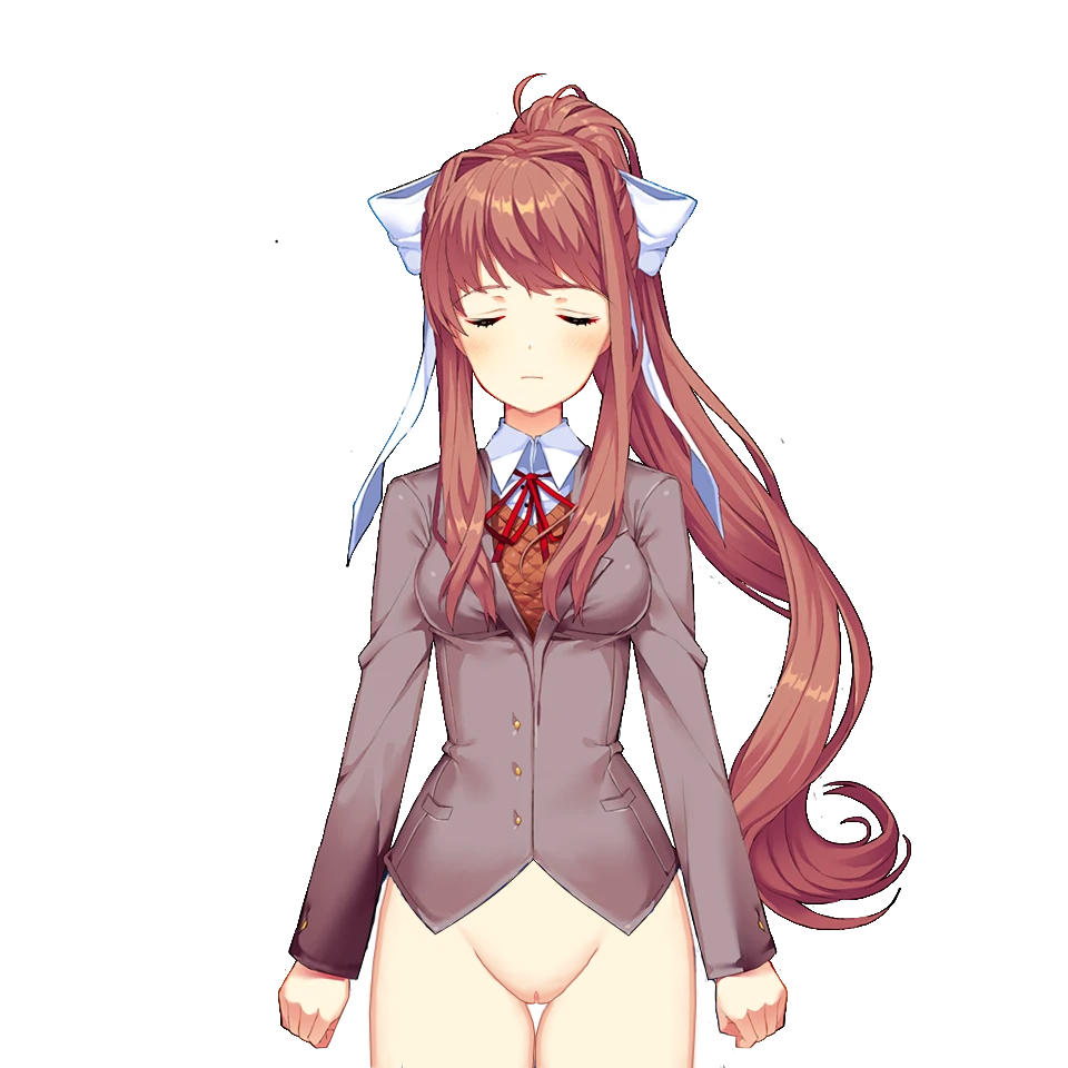 Dmx18 Doki_Doki_Literature_Club Monika edit