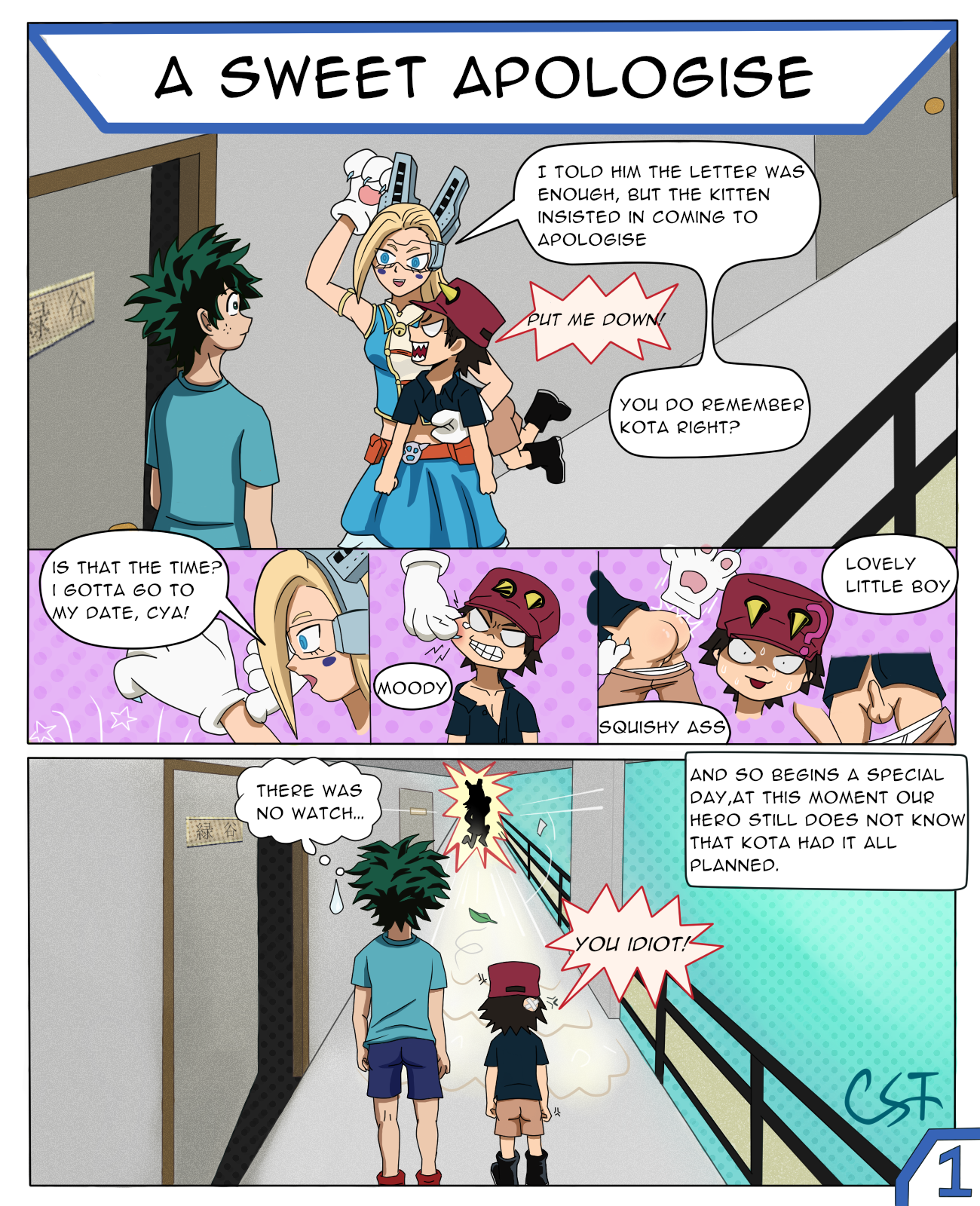 Post 4164149 Claudio St Comic Izuku Midoriya Kota Izumi My Hero Academia