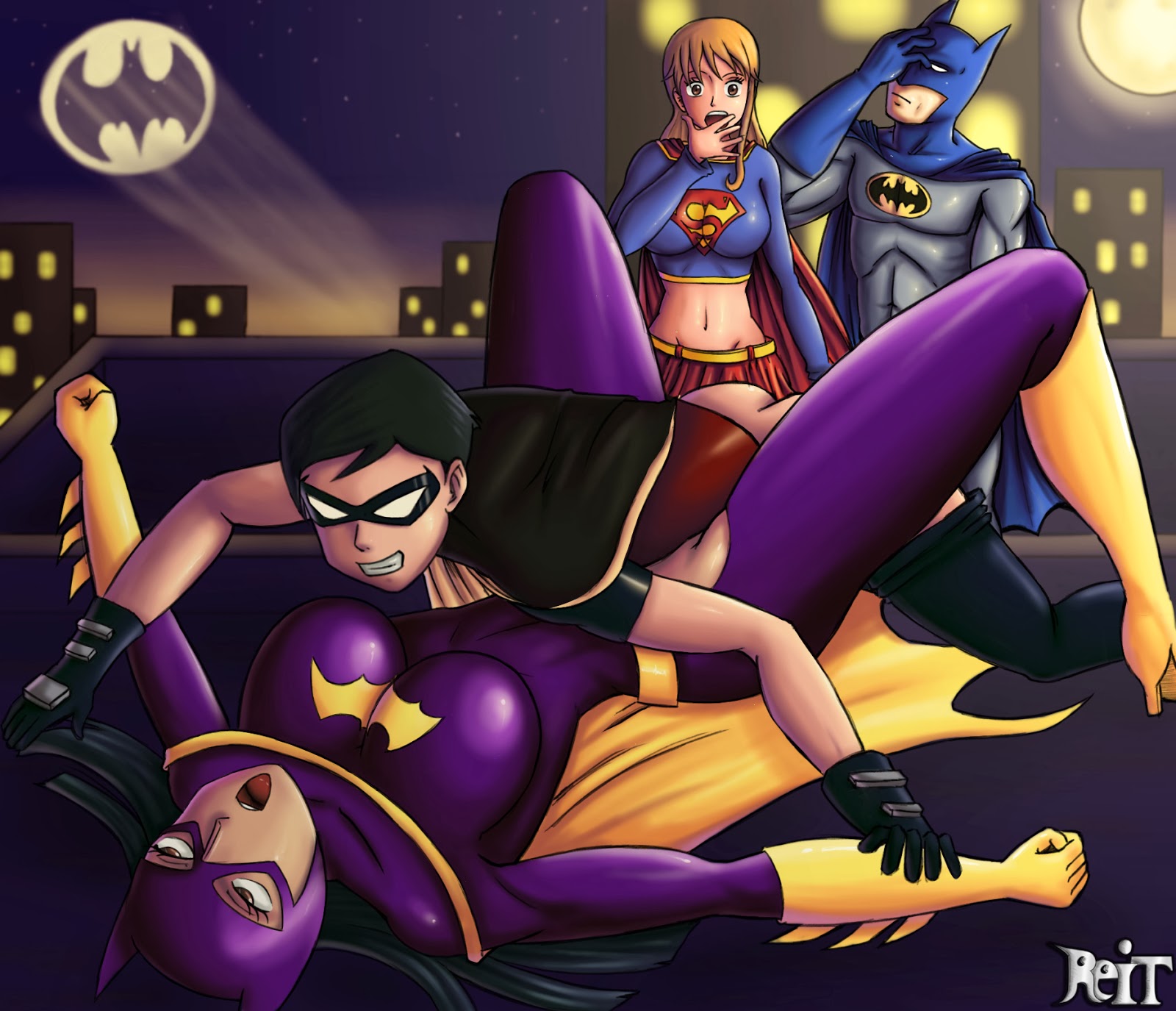 Batman And Supergirl Porn - Post 1238626: Batgirl Batman cosplay crossover DC Justice_League Nami  Nico_Robin One_Piece Reit Robin Supergirl