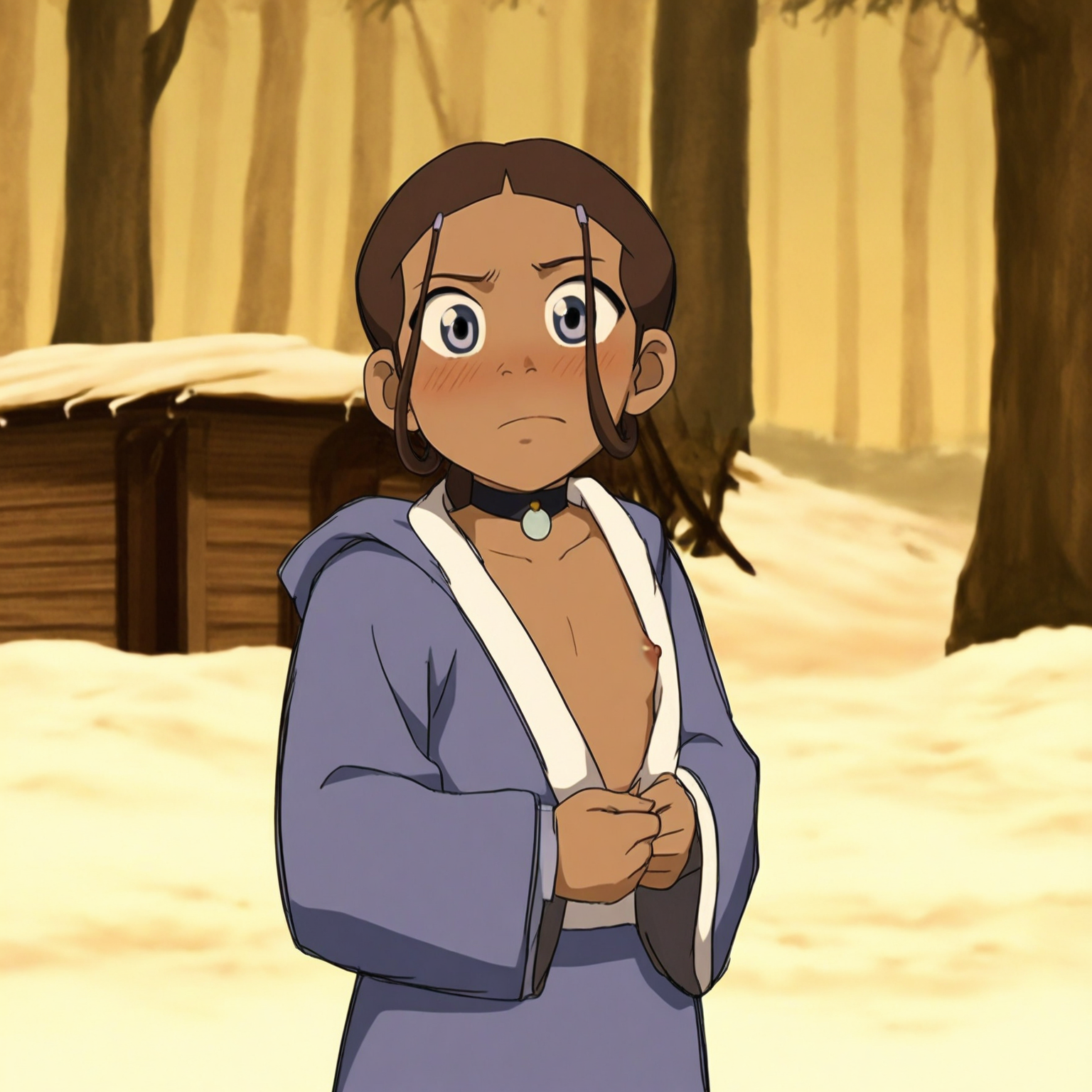 AI-generated Avatar_the_Last_Airbender Katara retne11