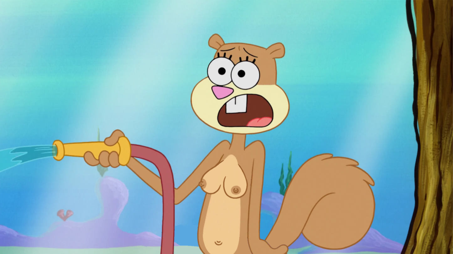 Sandy cheeks nude