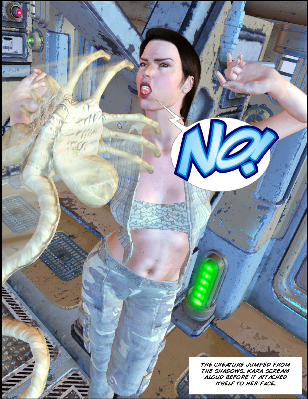 Alien Facehugger Porn Comic Breeding - Post 403219: Alien comic Facehugger Xenomorph