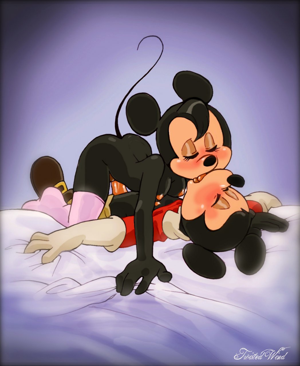 Minnie and mickey mouse porn