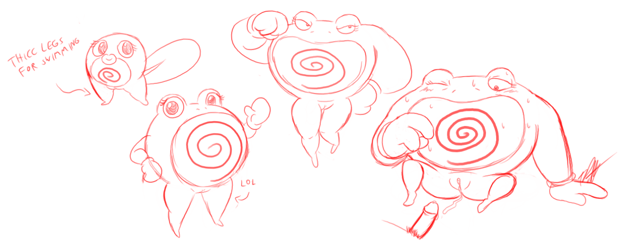 Poliwag Poliwhirl Poliwrath Porkyman TimoteiHIV