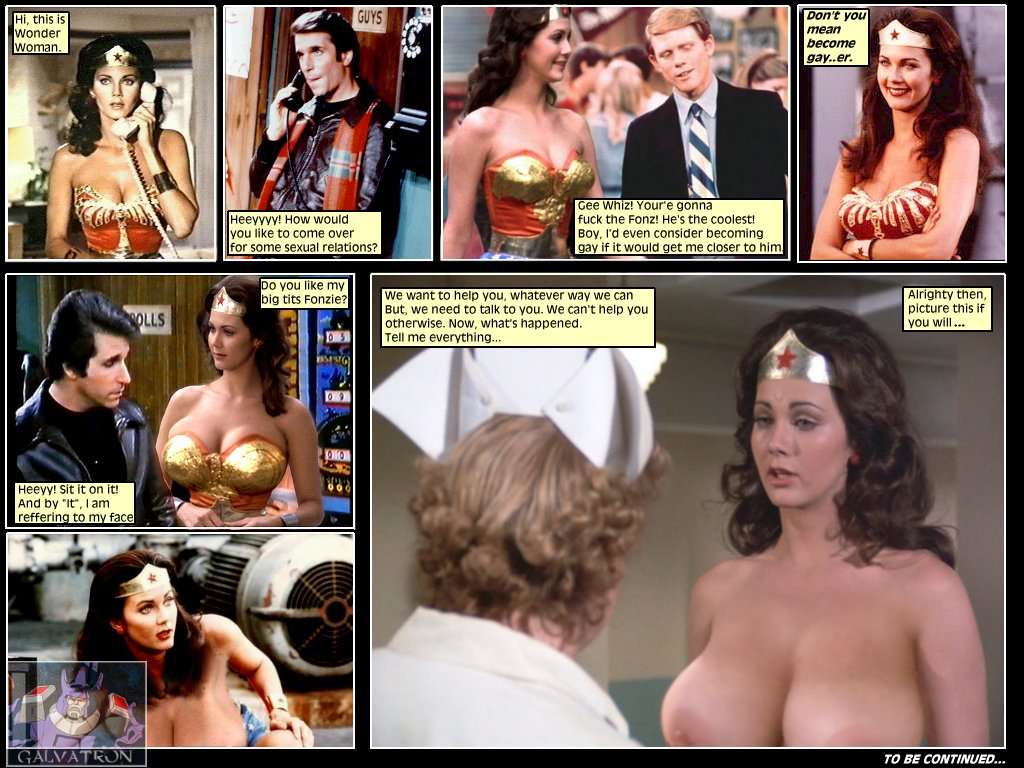 Happy Days Sitcom Porn Fakes - Post 1006920: comic crossover DC fakes Fonzie Galvatron_(artist) Happy_Days  Henry_Winkler Lynda_Carter Richie_Cunningham Ron_Howard Wonder_Woman