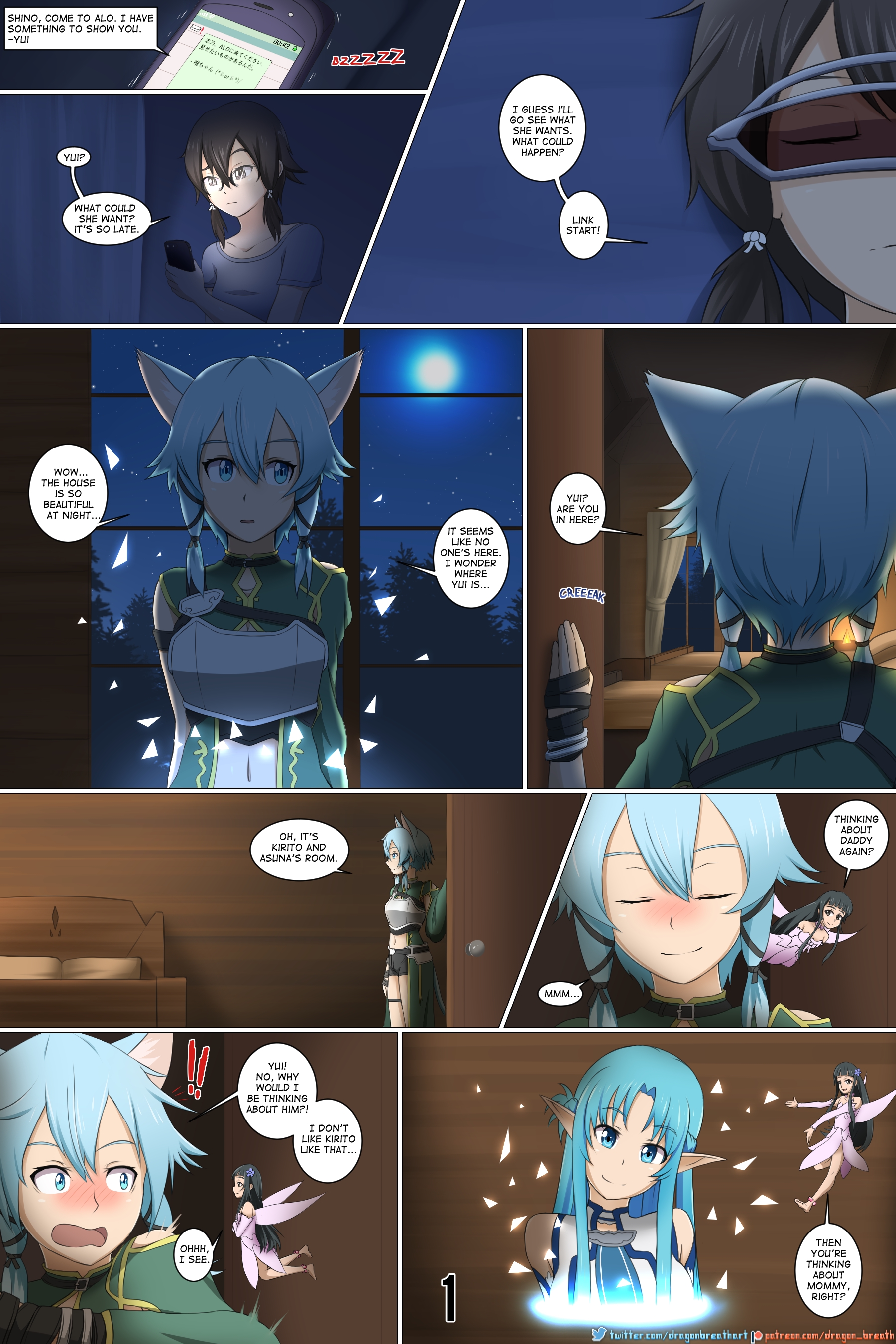 Sao rule 34 comic